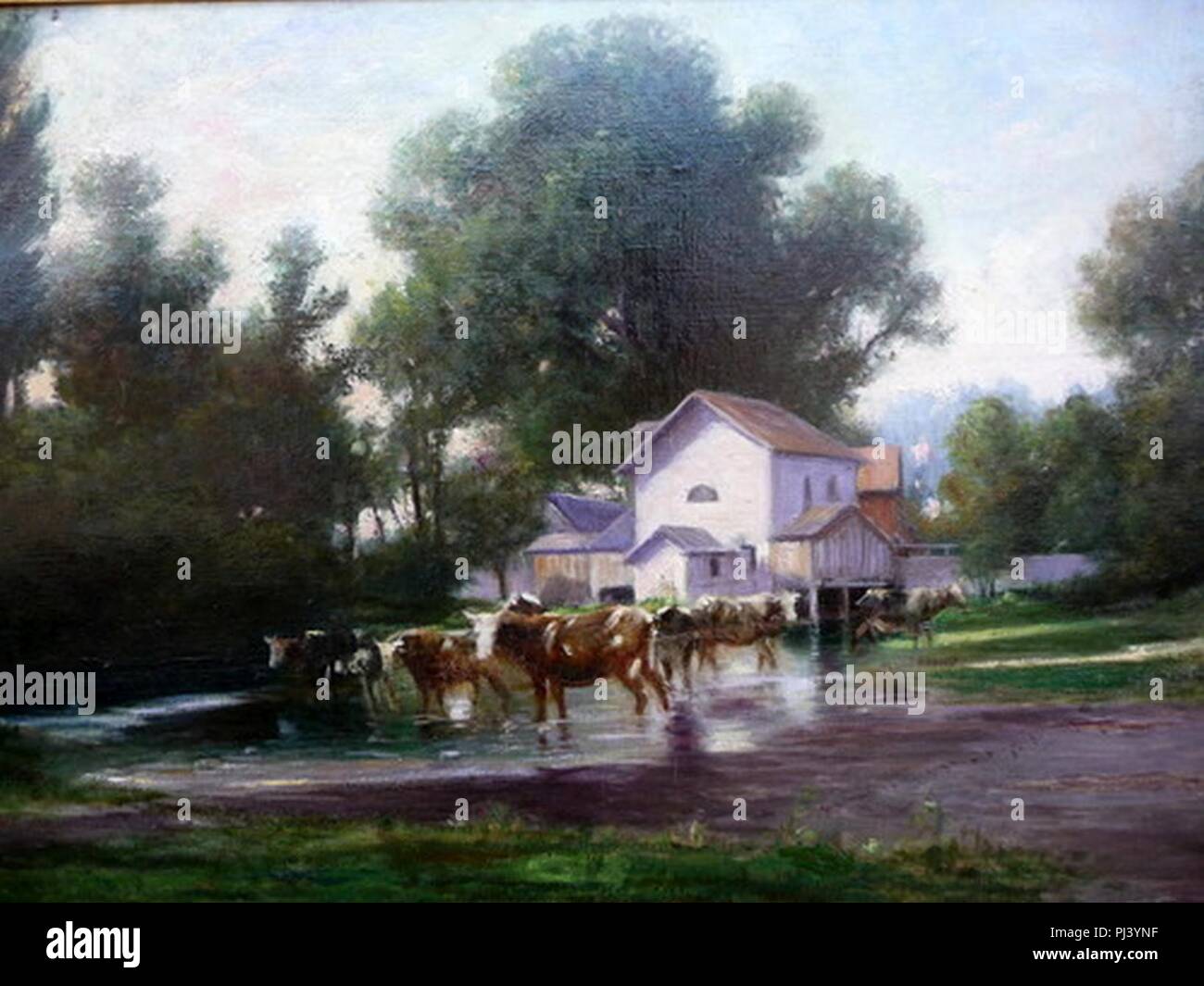 Aviat Le Moulin Du Pre Aux Chats Sur Le Loir Pres De Vendome Stock Photo Alamy