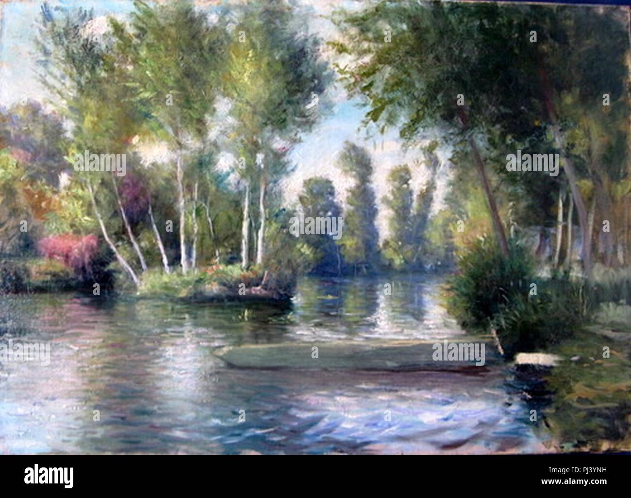 Aviat - La rivière Stock Photo - Alamy