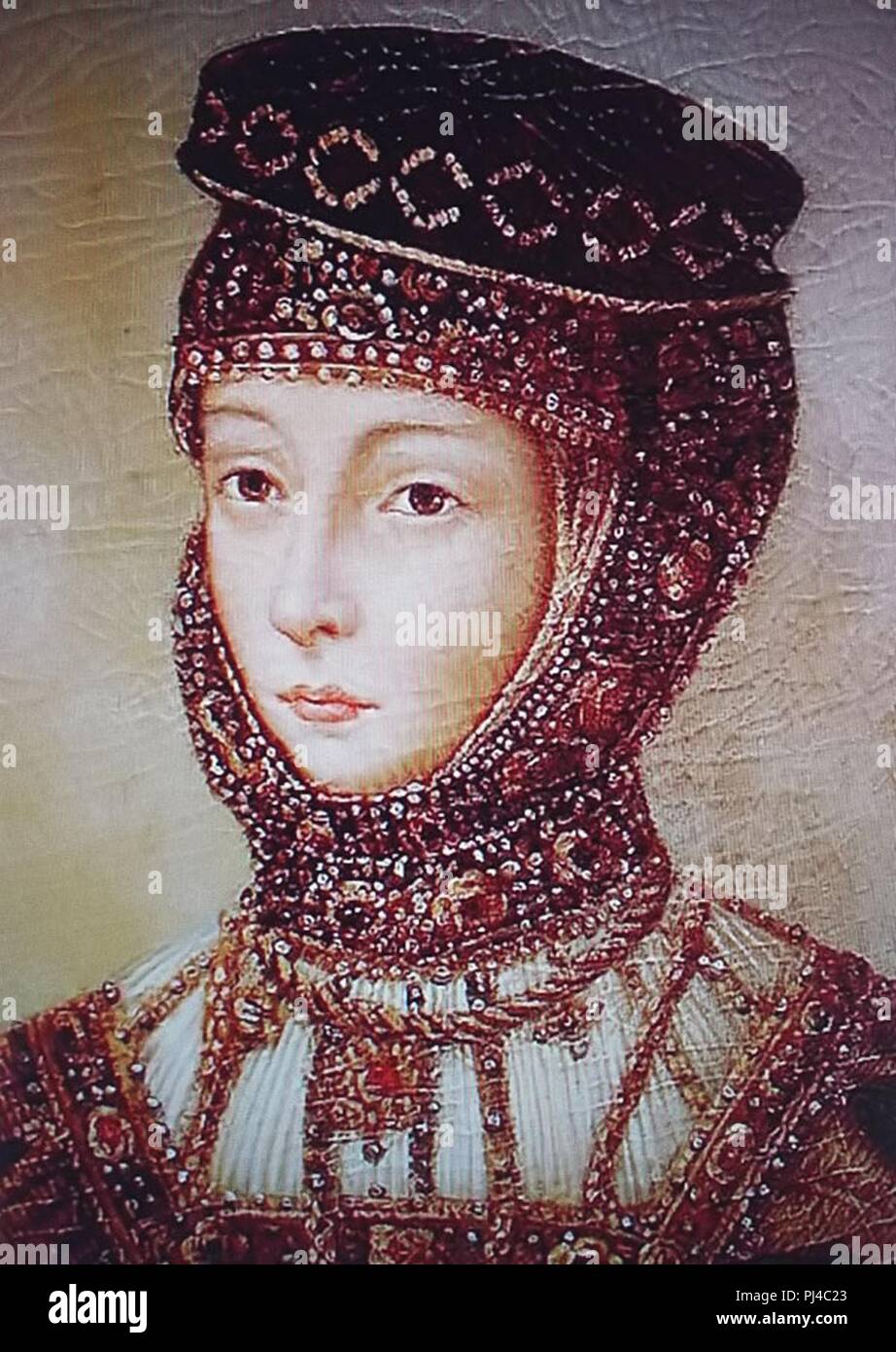 Barbara Radzivił. Барбара Радзівіл (XIX Stock Photo - Alamy