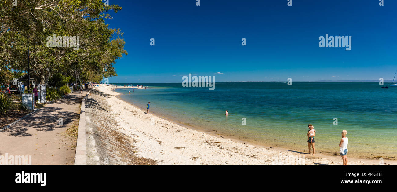 Bribie Island Aus Sept 1 2018 Beach Near The Bongaree Jetty On West Side Of The Bribie Island Queensland Australia Stock Photo Alamy
