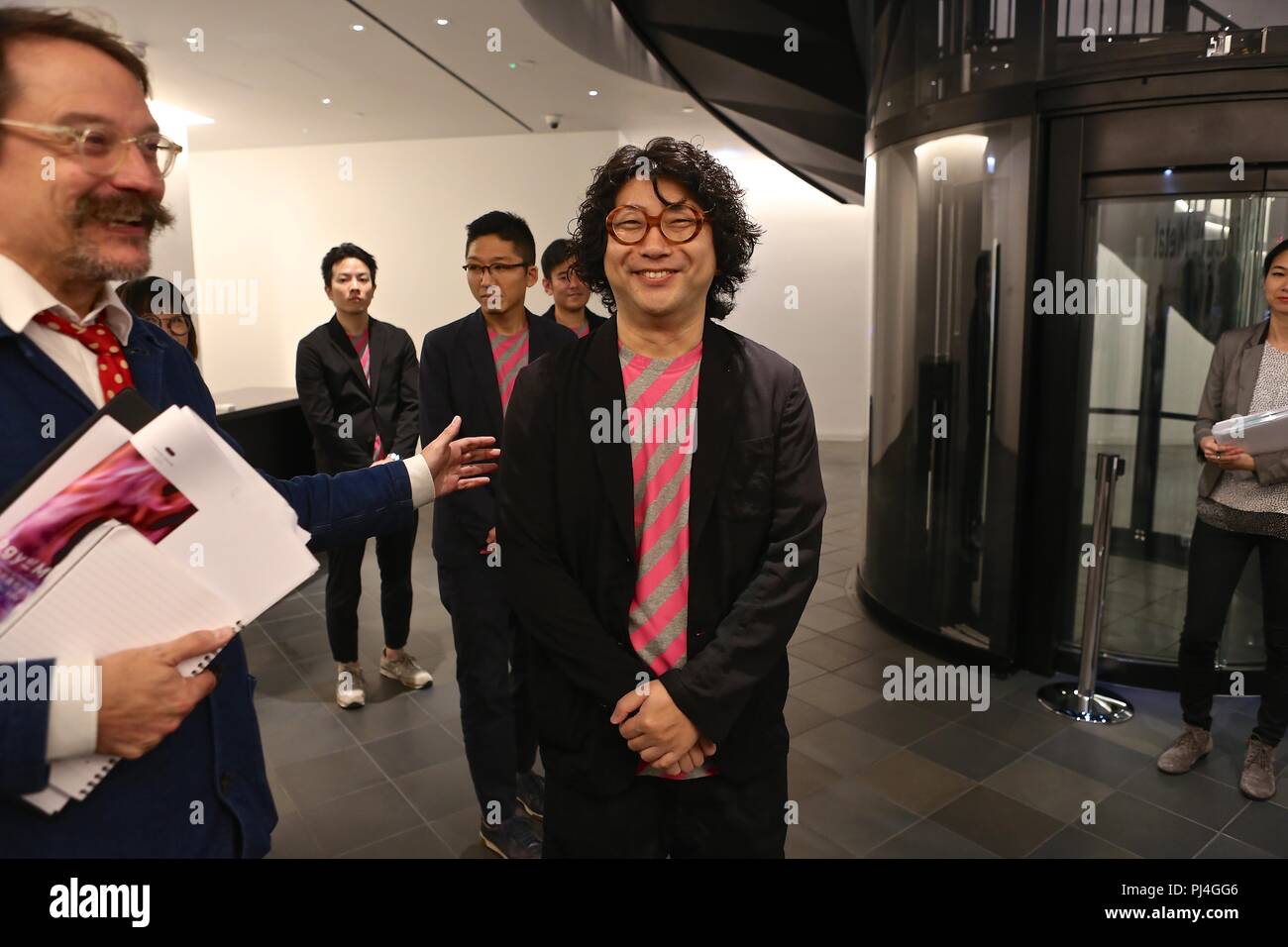 Japan house London Presents Biology Of Metal : Metal Craftsmanship in Tsubame-sanjo Stock Photo