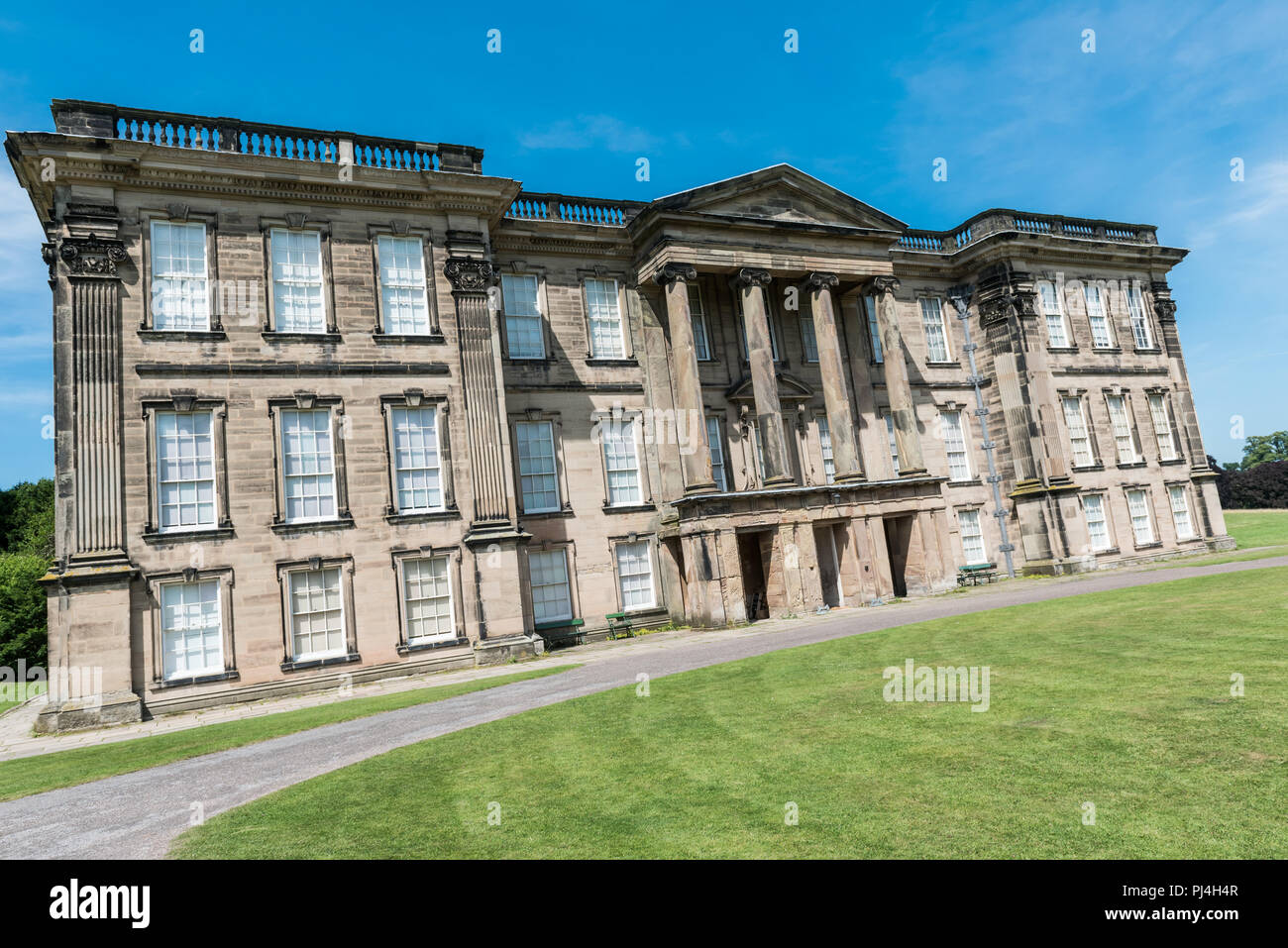 Calke Abbey Estate, Derbyshire Stock Photo - Alamy