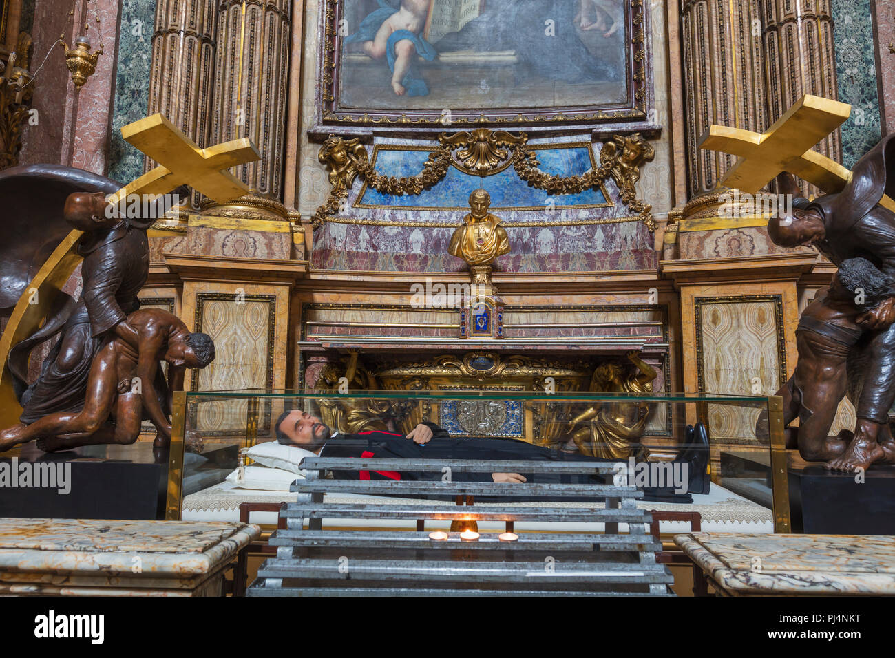 Church of santa maria maddalena in campio marzio hi-res stock ...