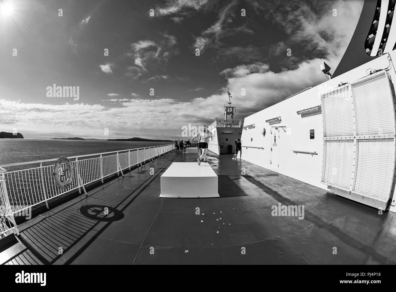Transit ferry ferries Black and White Stock Photos & Images - Alamy