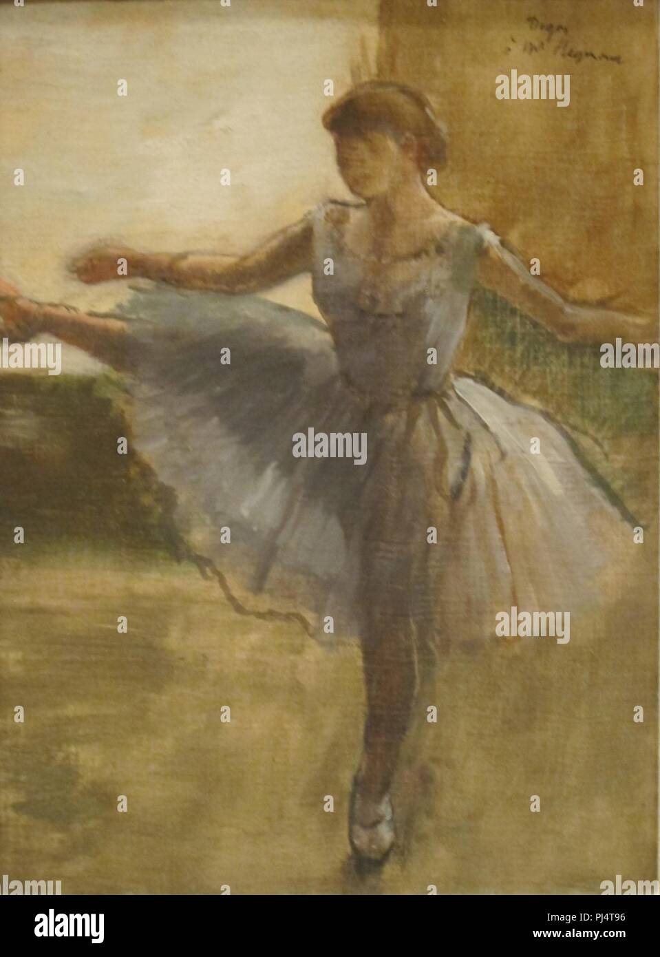 Ballerina by Edgar Degas Stock Photo - Alamy