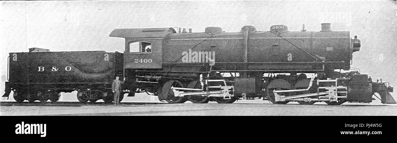 Mallet locomotive Black and White Stock Photos & Images - Alamy