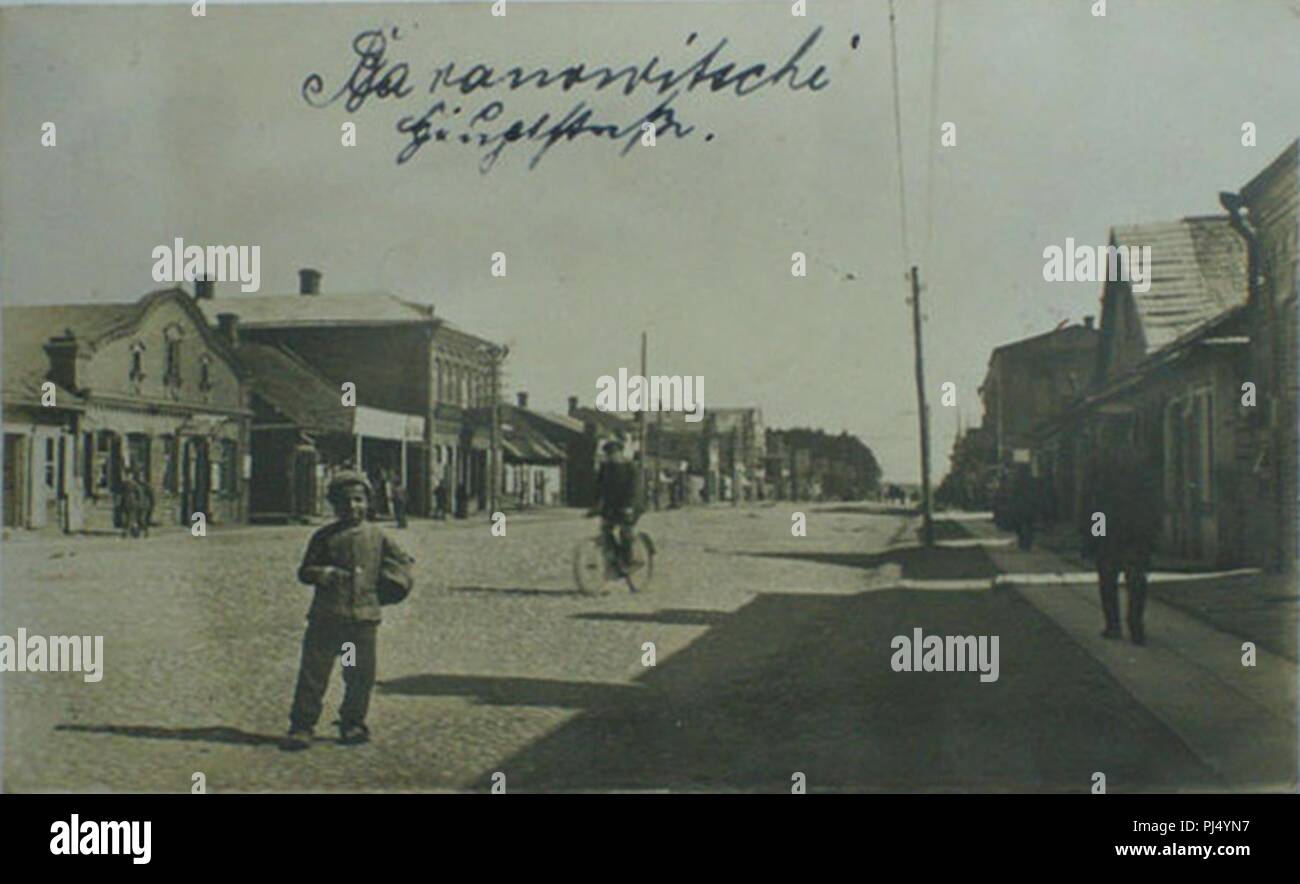 Baranavičy Marynskaja. Баранавічы Марынская (1917 Stock Photo - Alamy