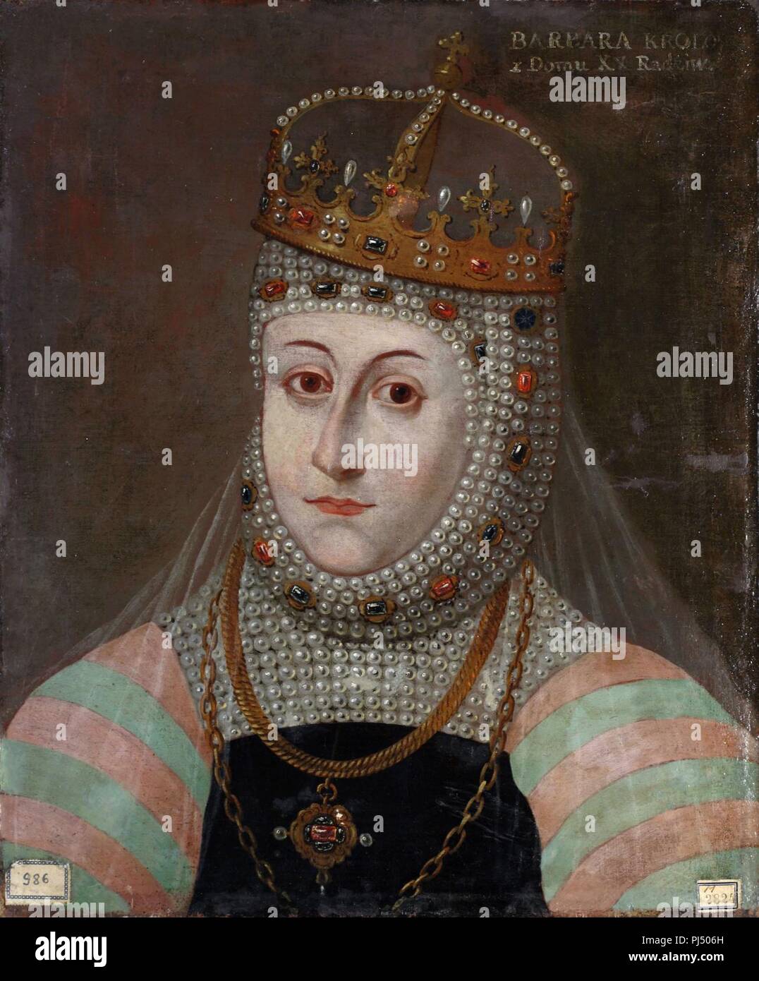 Barbara Radzivił. Барбара Радзівіл (XIX Stock Photo - Alamy