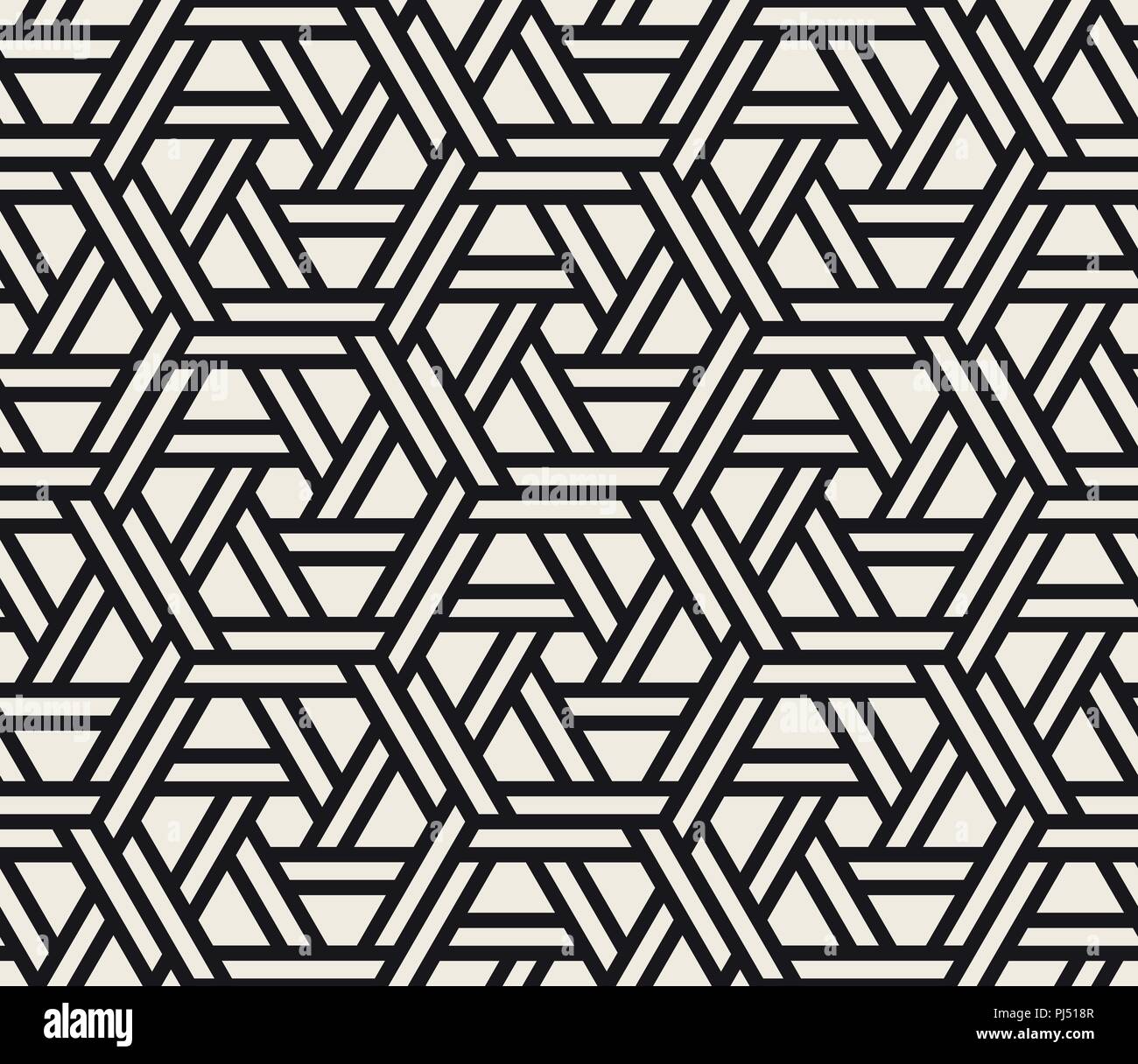 Vector seamless pattern. Modern stylish abstract texture. Repeating