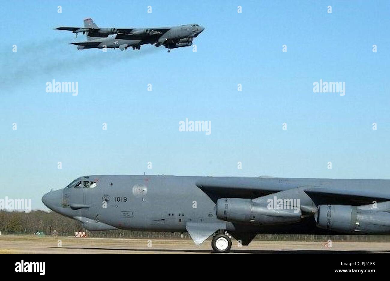 Barksdale Air Force Base - B-52 Stratofortresses Stock Photo - Alamy