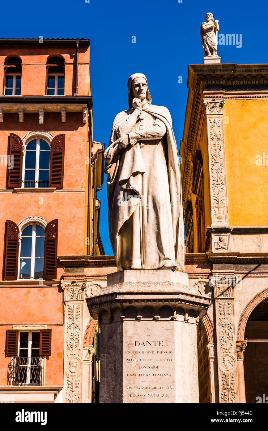 Ancient Statue Verona Italy High Resolution Stock Photography and