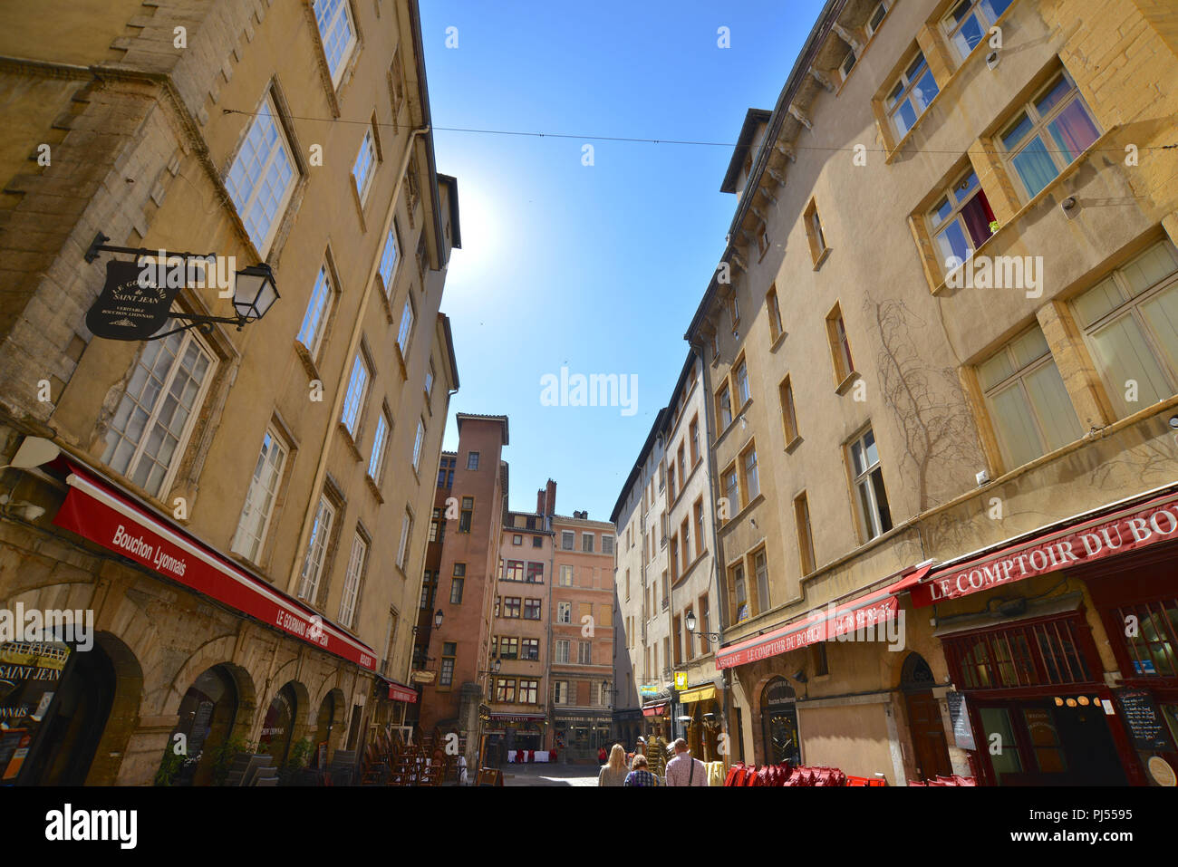 Lyon old town rue hires stock photography and images Alamy