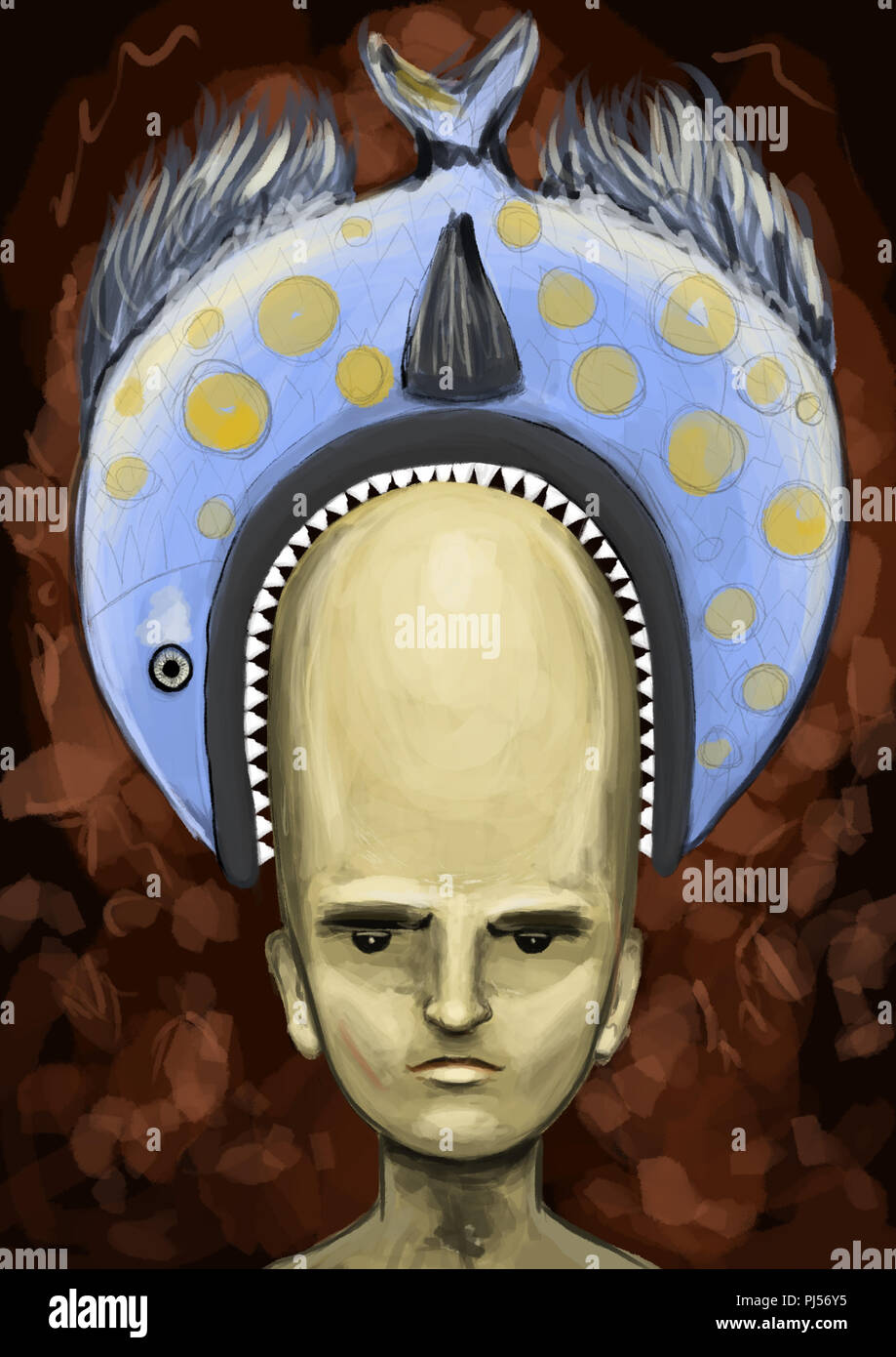 Abstract, surreal, digital paintings Stock Photo Alamy