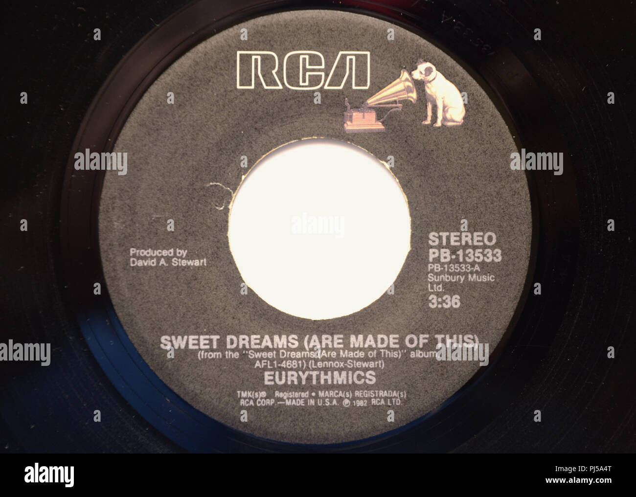 Eurythmics record hires stock photography and images Alamy
