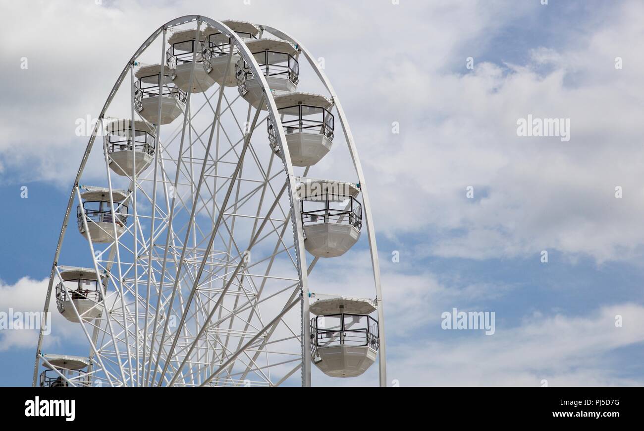 Wheel Bournemouth Big Wheel Stock Photo Alamy