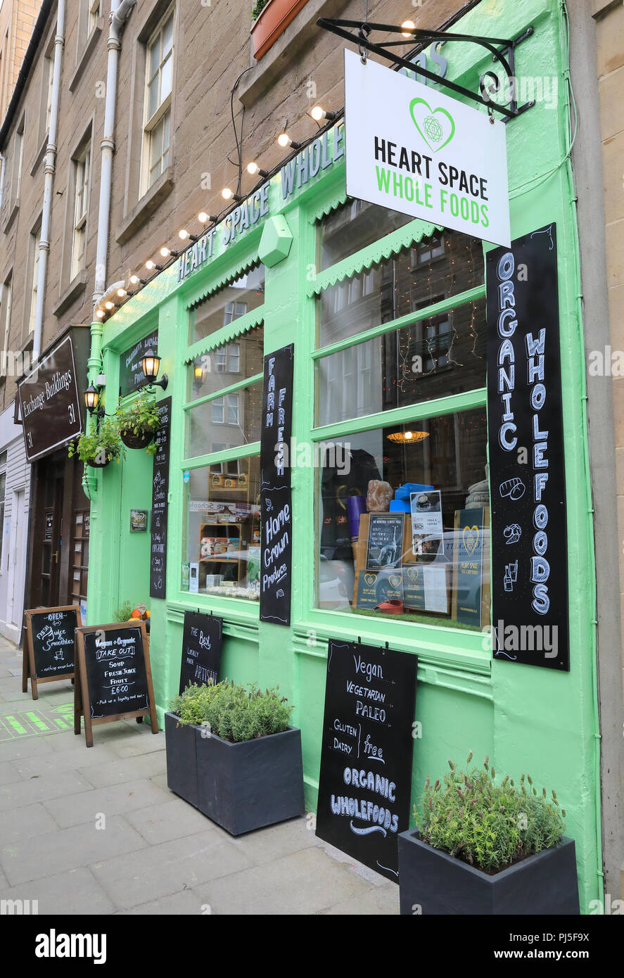 Heart Space Whole Foods on Exchange Street in central Dundee, the 'City