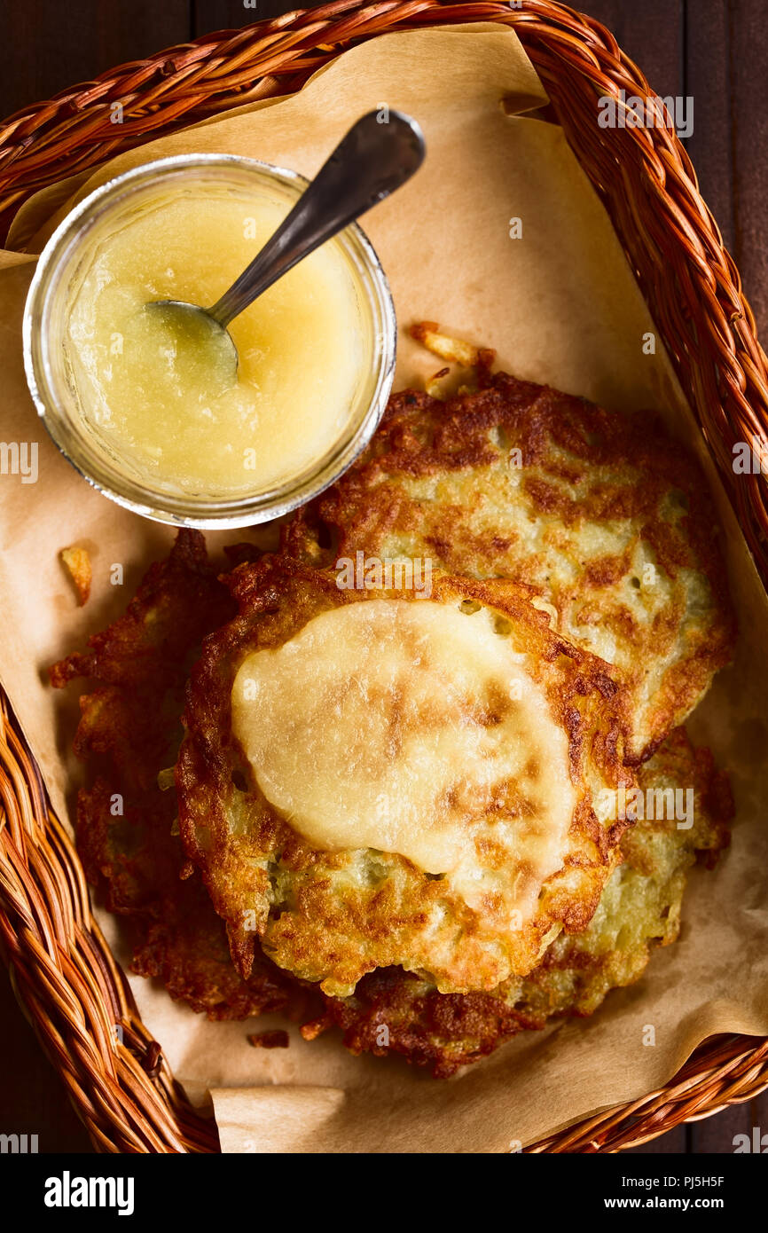 German Potato Pancakes (Reibekuchen) - Recipes From Europe