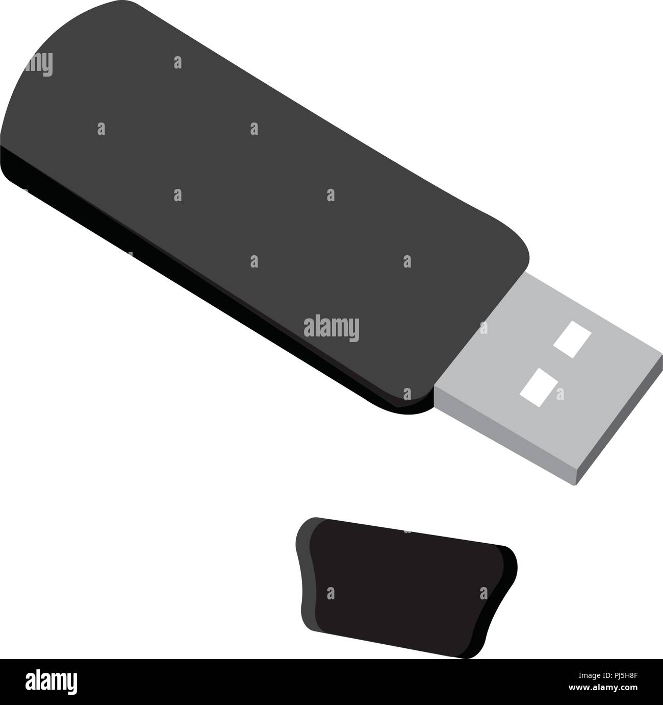 Work usb Icon Stock Vector