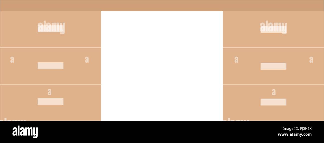 Work Table Icon Stock Vector