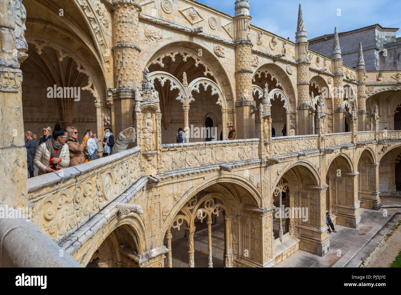 Jeronimos Monastery, Hieronymites Monastery, Lisbon, Portugal Stock Photo