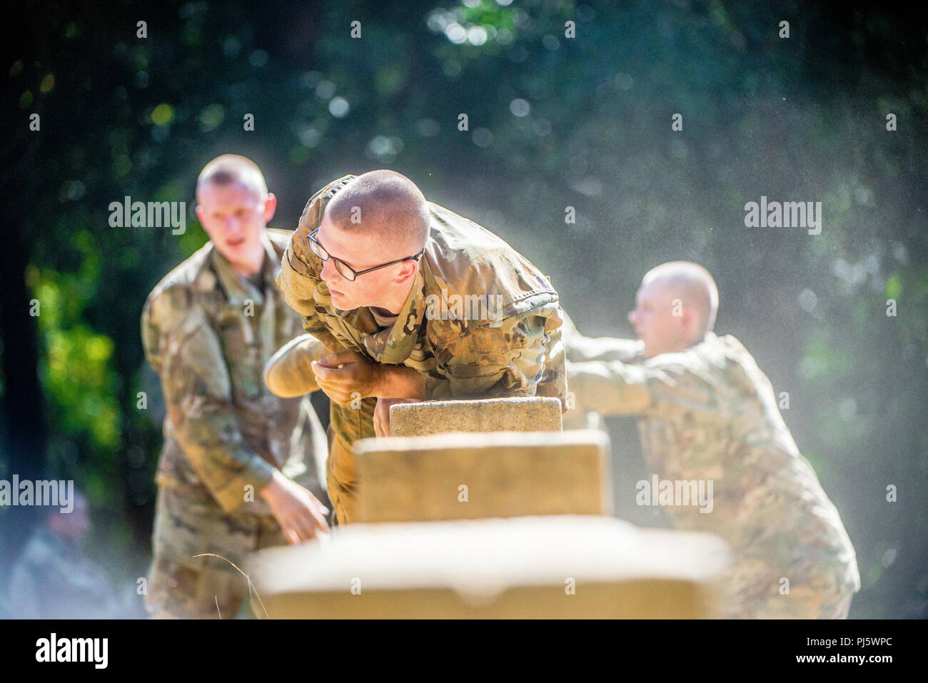 FORT BENNING, Ga (Aug. 31, 2018) Trainees from Delta Company, 2nd