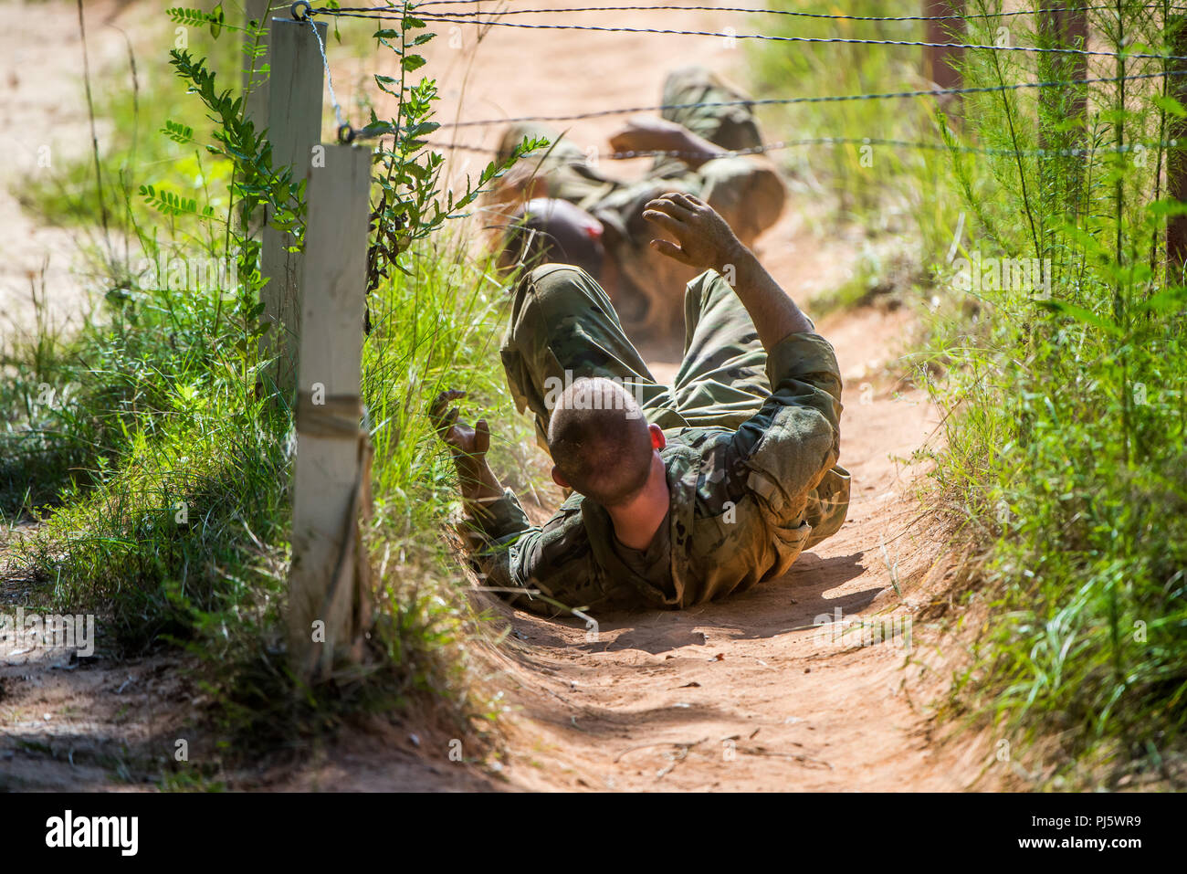 FORT BENNING, Ga (Aug. 31, 2018) Trainees from Delta Company, 2nd