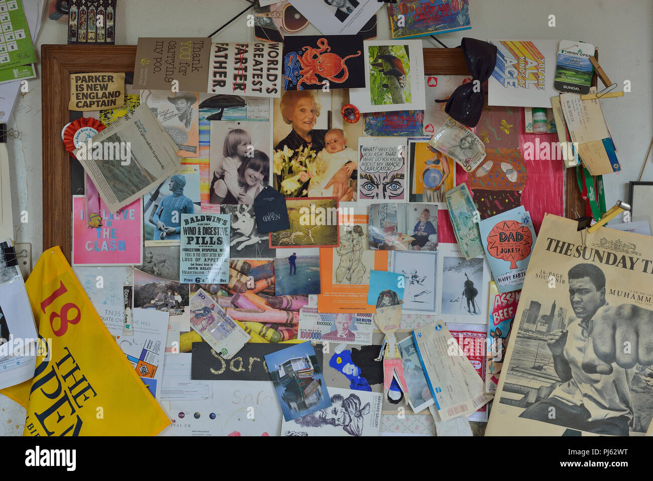 Home pin board, England, UK Stock Photo Alamy