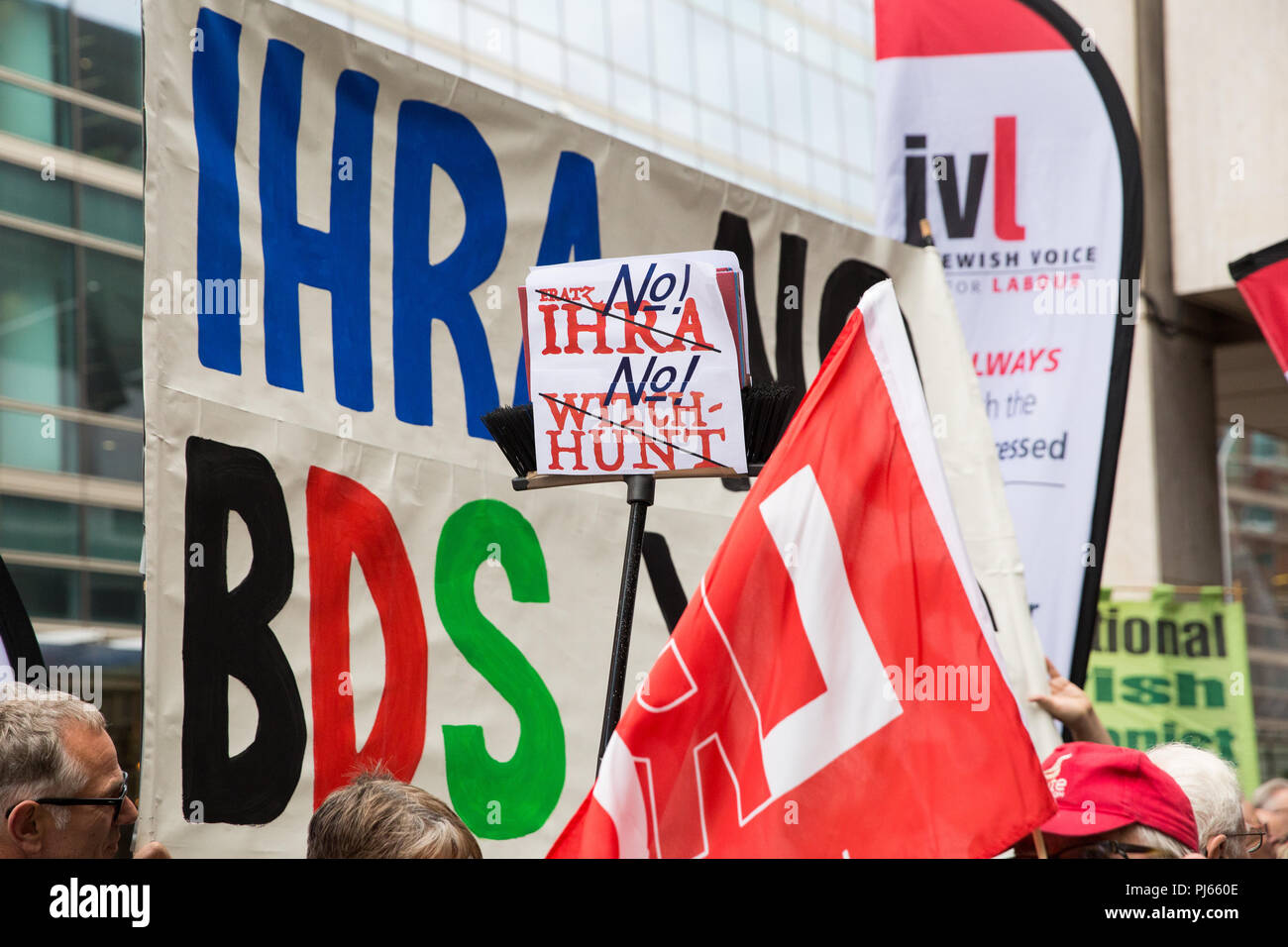 London Uk 4th September 2018 Supporters Of Jeremy Corbyn From