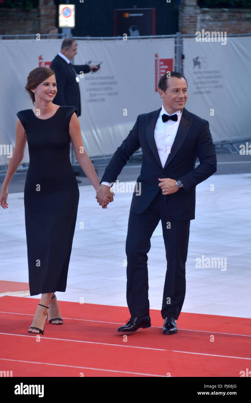 Venice, Italy. 04th Sep, 2018. 75th Venice Film Festival, red carpet