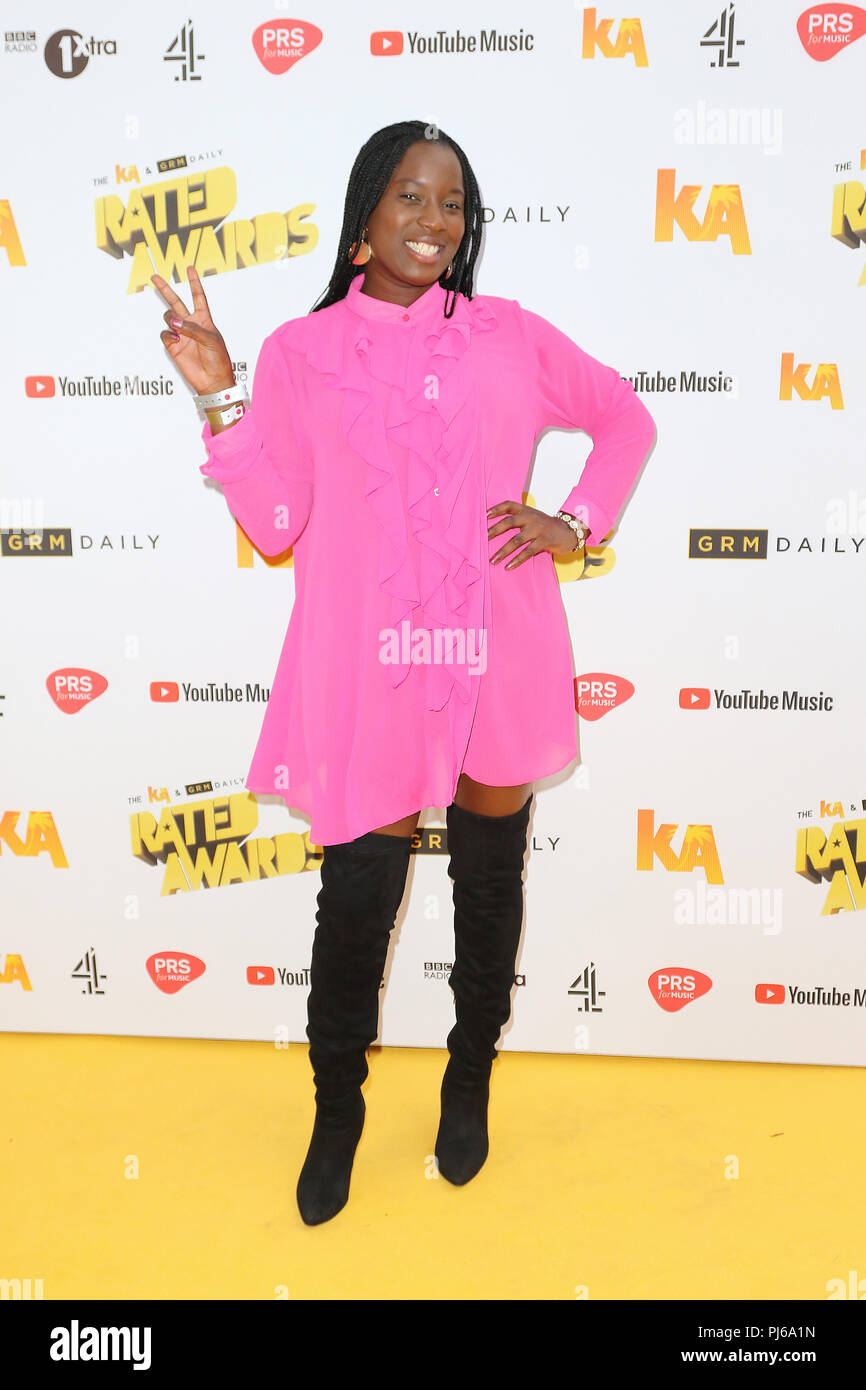 London Uk 4th September 18 Amanda Star 18 Ka Grm Daily Rated Awards Eventim Apollo London Uk 04 September 18 Photo By Richard Goldschmidt Credit Rich Gold Alamy Live News Stock Photo Alamy