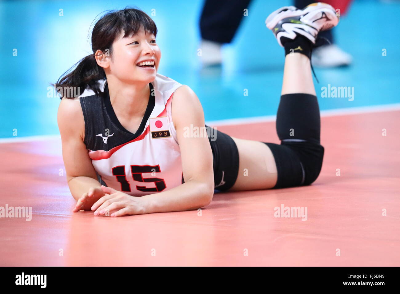 inoue kotoe Jakarta, Indonesia. 1st Sep, 2018. Kotoe Inoue (JPN) Volleyball : Women's  Bronze Medal match between Japan 1-2 Korea at Gelora Bung Karno Indoor  Tennis Stadium during the 2018 Jakarta Palembang Asian Games