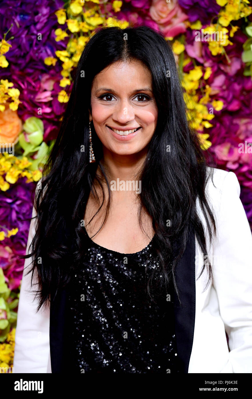 Sonali Shah attending the Crazy Rich Asians Premiere held at Ham Yard
