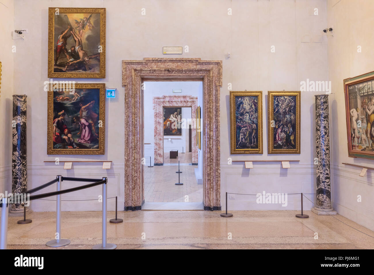 Galleria Nazionale d'Arte Antica, GNAA, National Gallery of Ancient Art, art gallery, Palazzo Barberini, Rome, Lazio, Italy Stock Photo