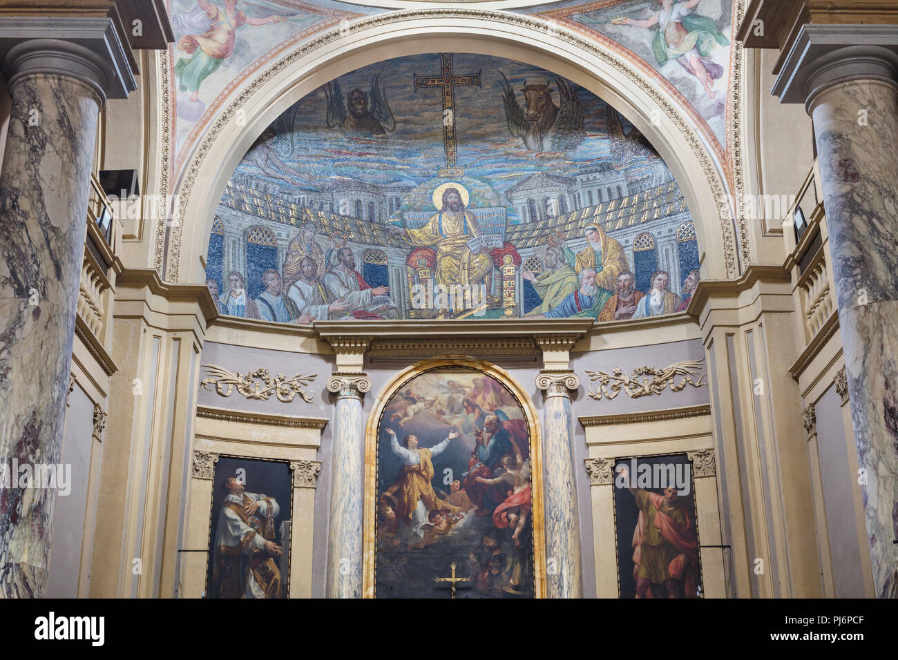 Santa pudenziana basilica hi-res stock photography and images - Alamy