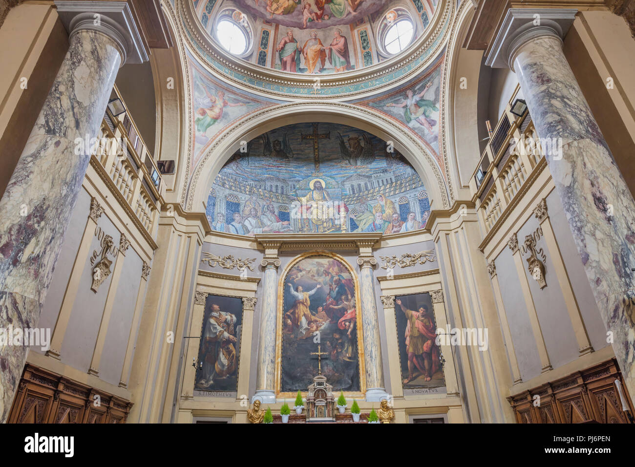 Santa pudenziana basilica hi-res stock photography and images - Alamy