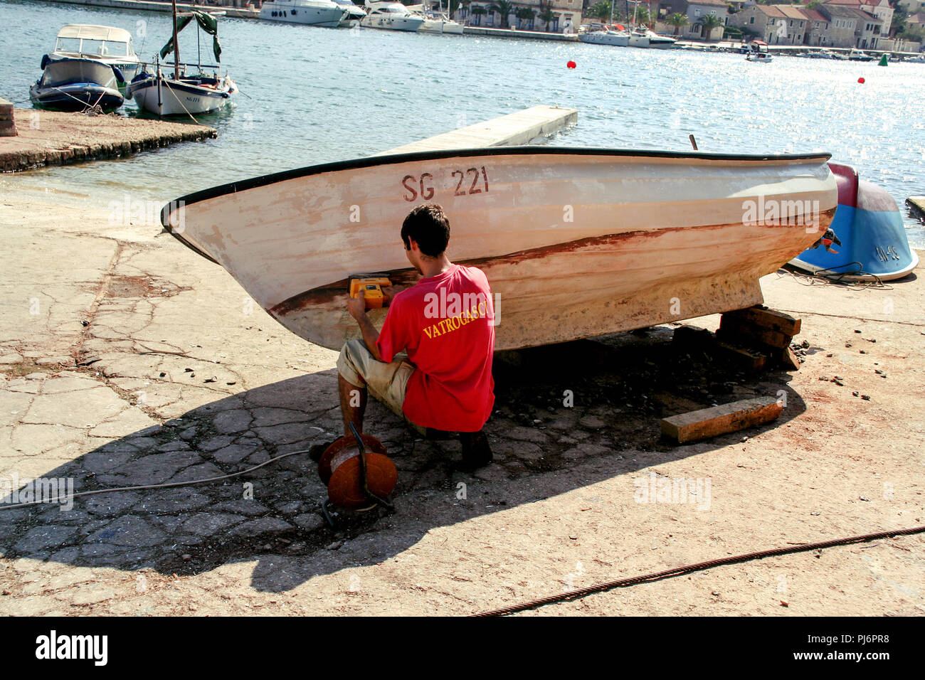 Old Sea Man Painting High Resolution Stock Photography and Images - Alamy