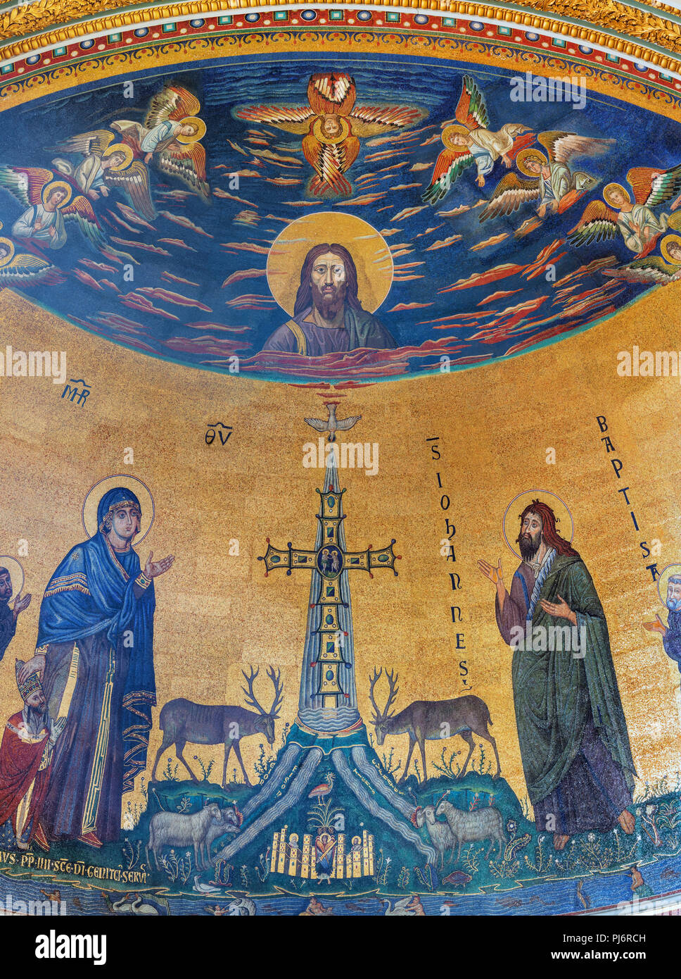 Mosaics, Archbasilica of St. John Lateran interior, San Giovanni in