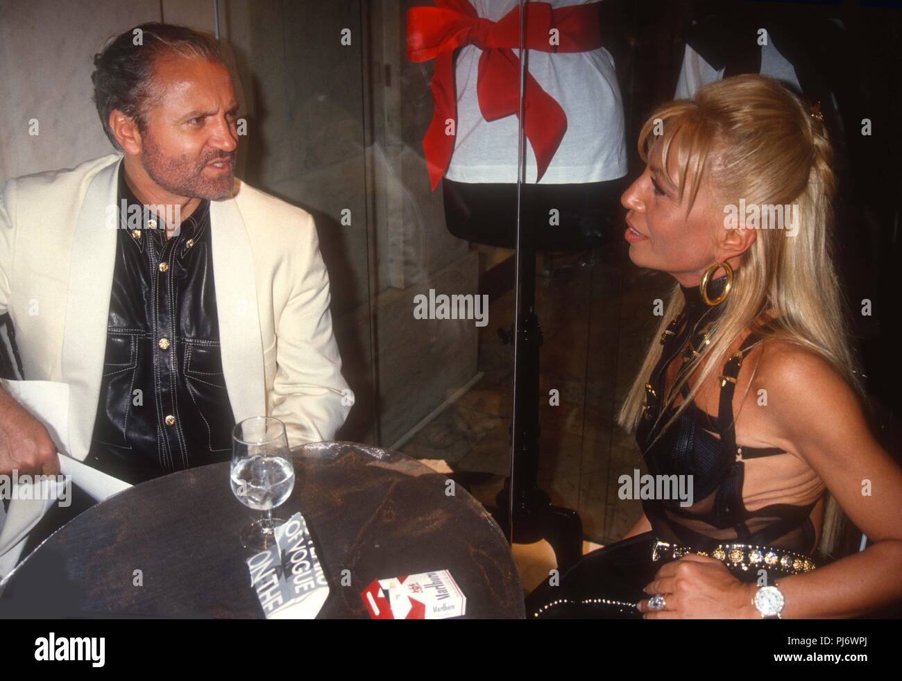 Gianni and donatella versace hi-res stock photography and images - Alamy