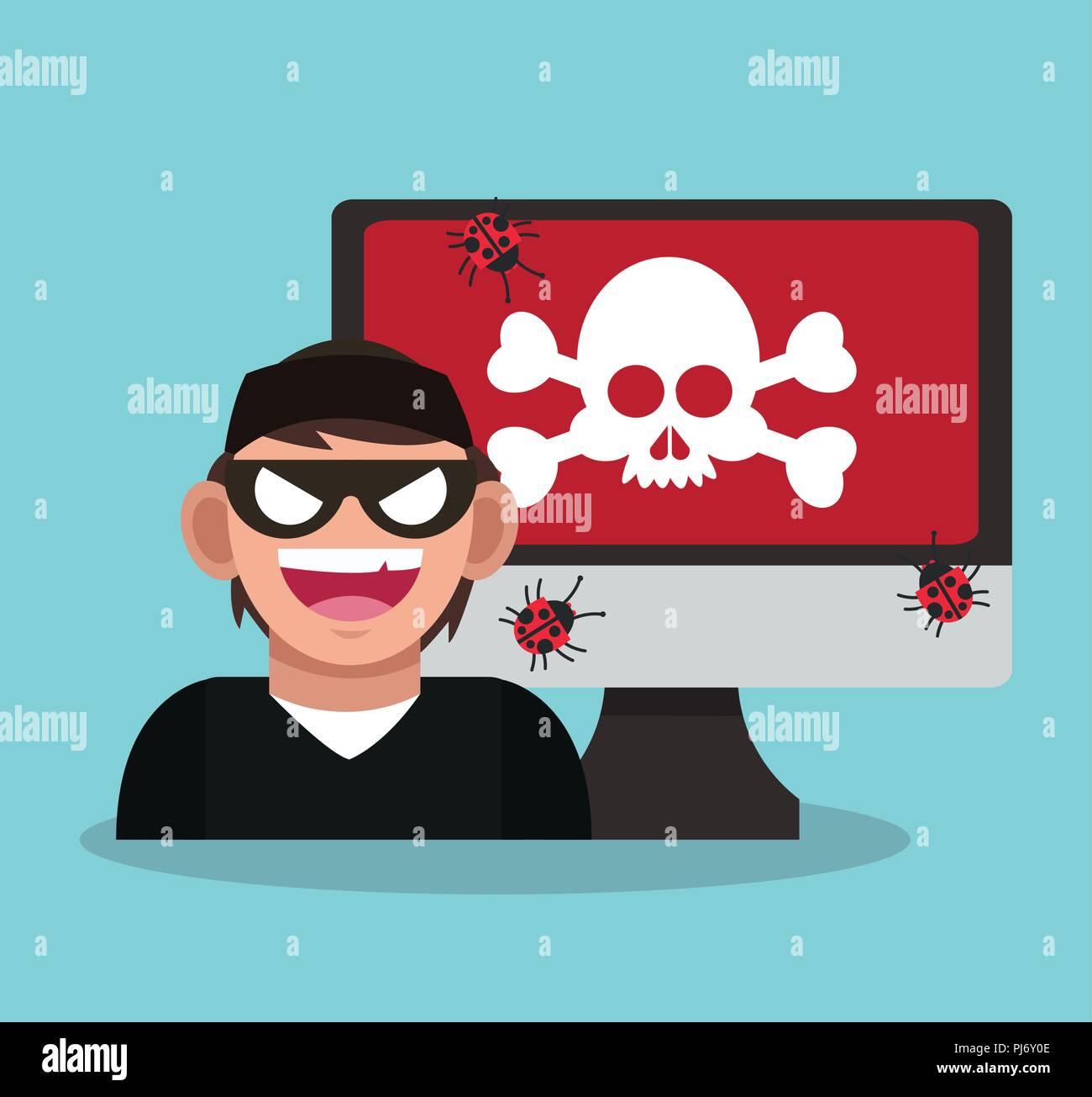 Hacking Illustration Stock Photos & Hacking Illustration Stock Images ...