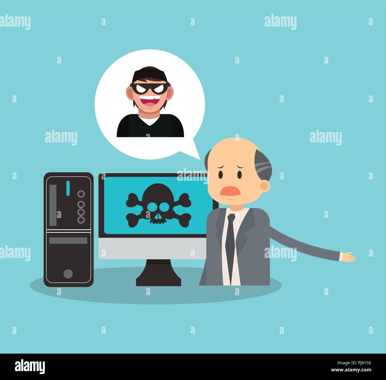 Technology and virus Stock Vector Image & Art Alamy