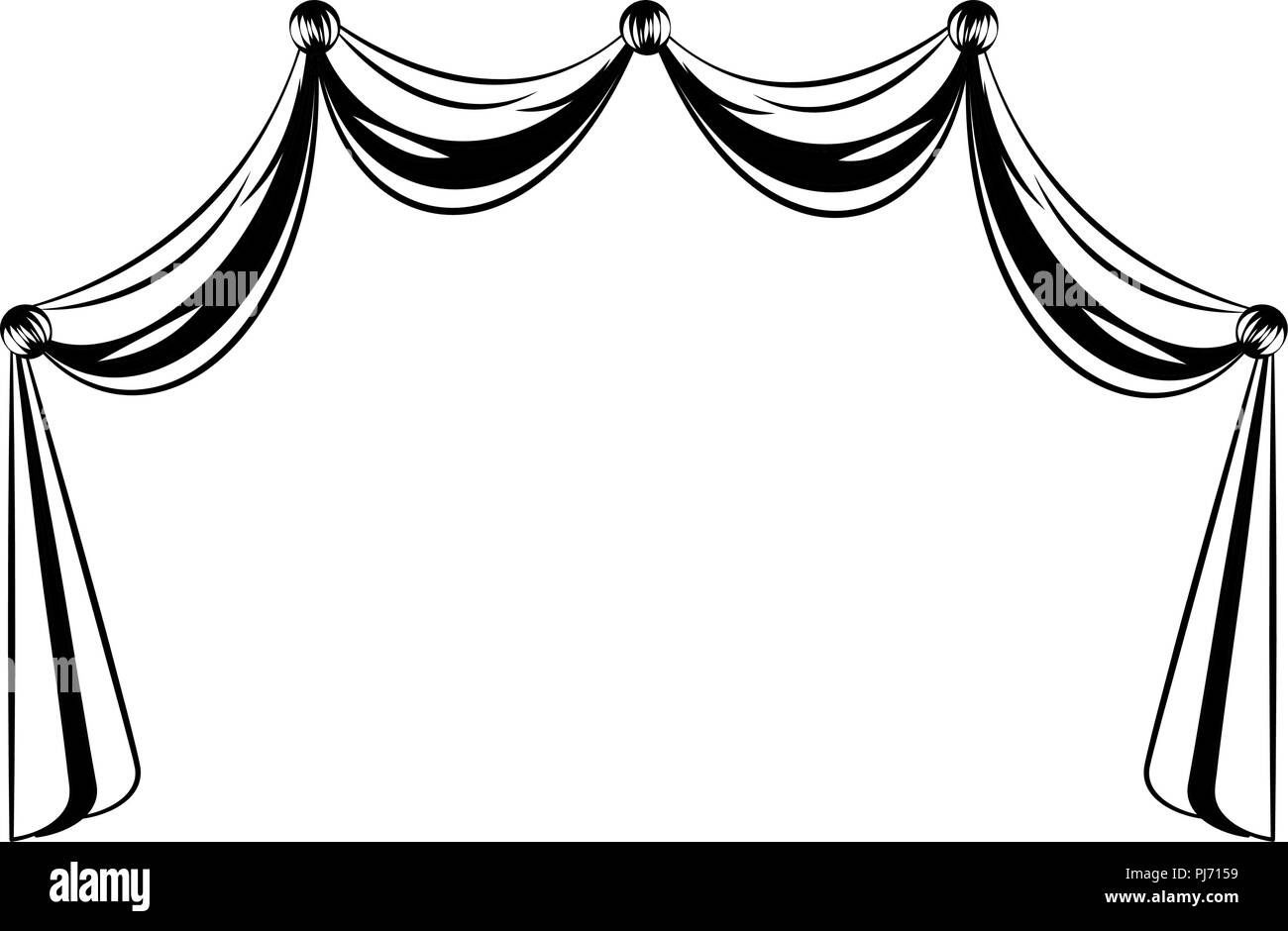 Black Stage Curtains Stock Photos & Black Stage Curtains Stock Images ...