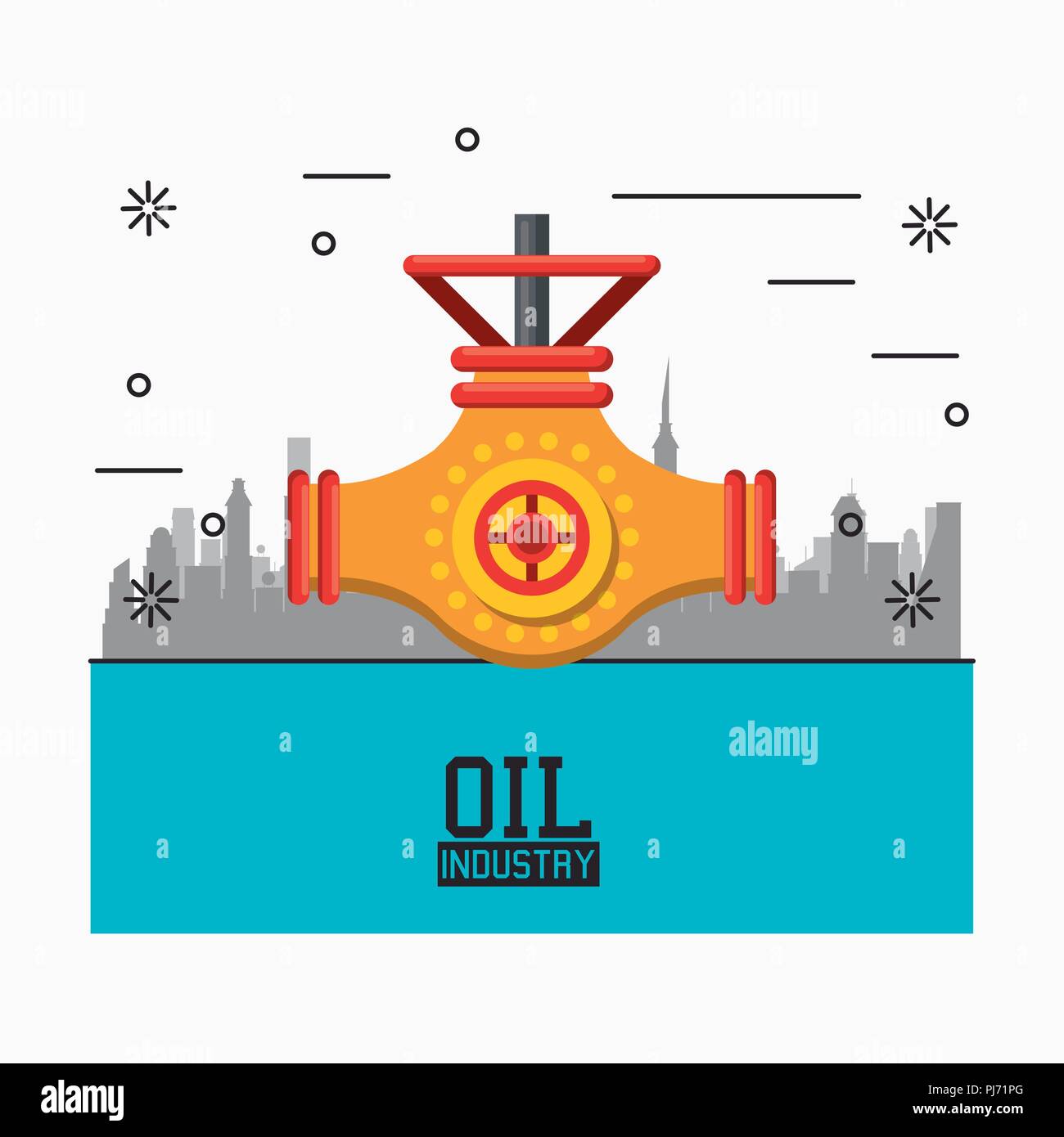Oil industry concept Stock Vector Image & Art Alamy