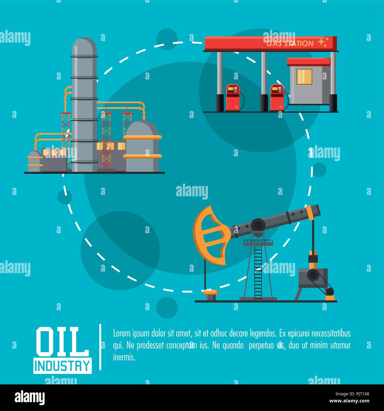 Oil and petroleum industry Stock Vector Image & Art Alamy