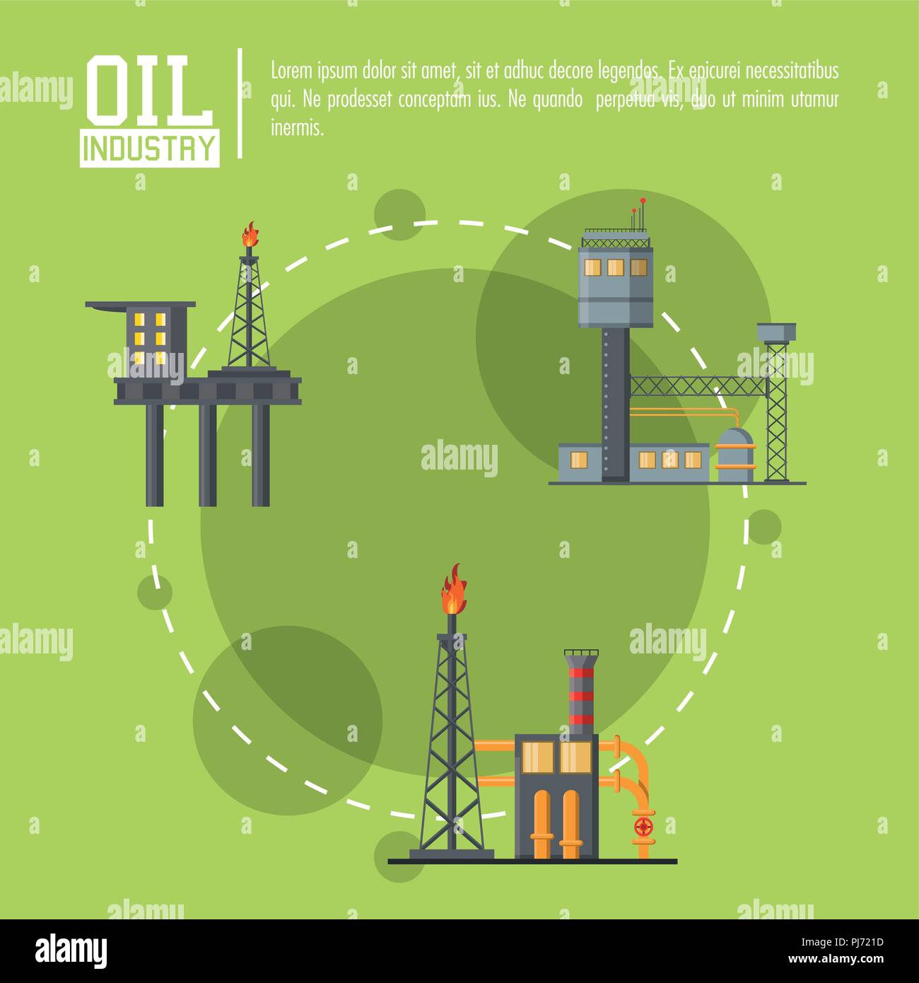 Oil and petroleum industry Stock Vector Image & Art Alamy