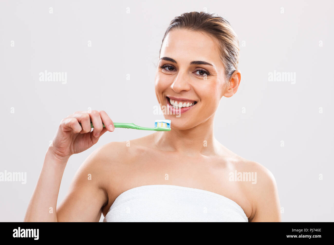 Toothpaste preparation hi-res stock photography and images - Alamy