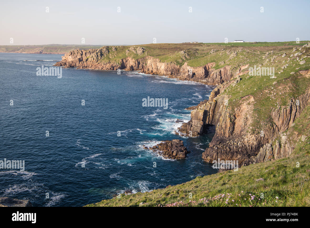 Land's End, Cornwall Stock Photo Alamy