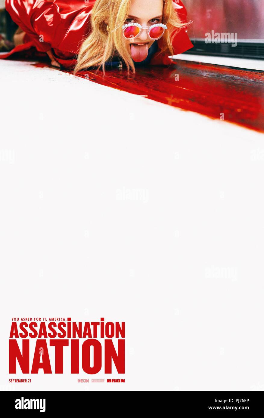 ASSASSINATION NATION, US advance poster, Odessa Young, 2018. © Neon