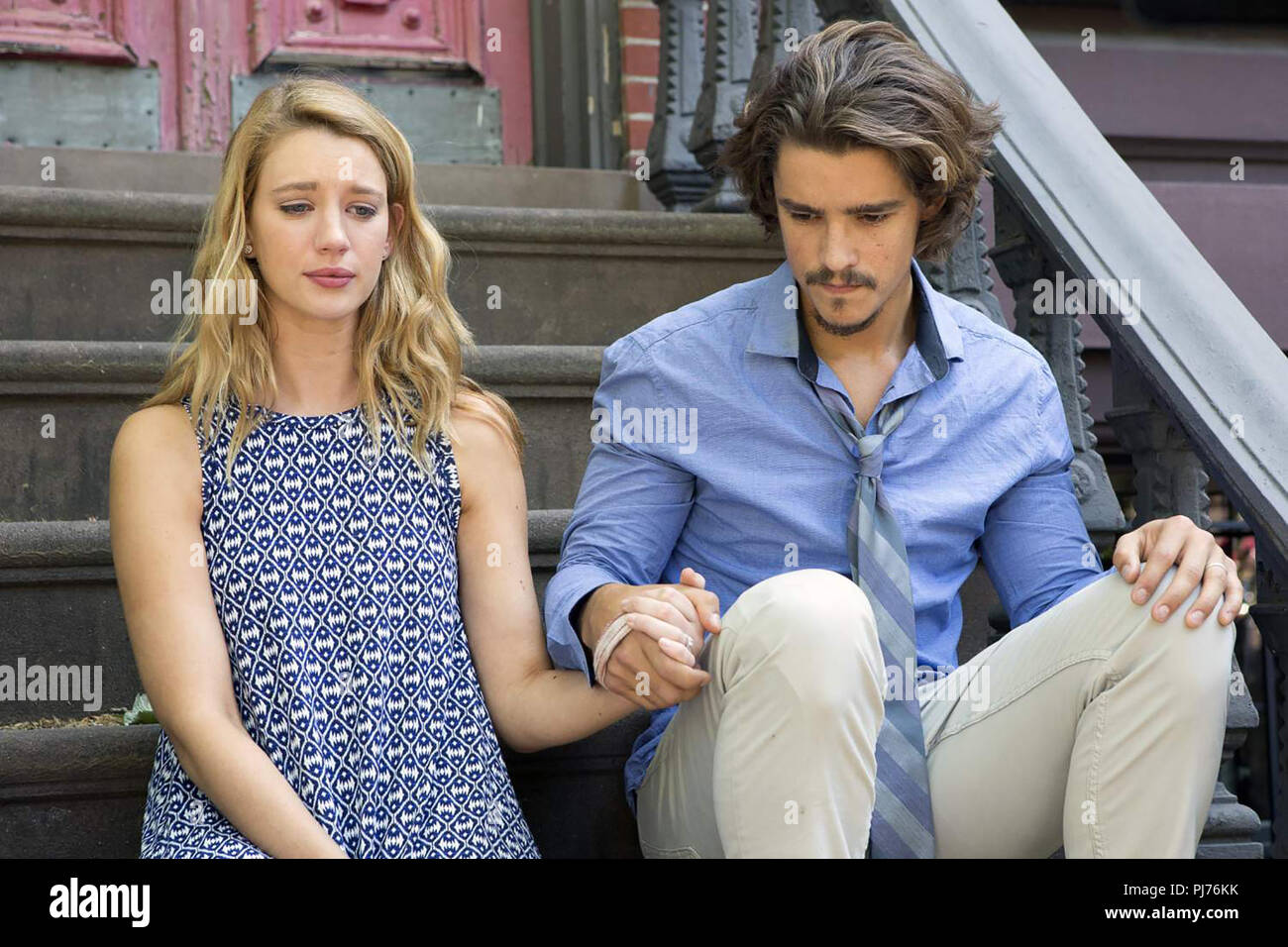 AN INTERVIEW WITH GOD, from left: Yael Grobglas, Brenton Thwaites, 2018 ...