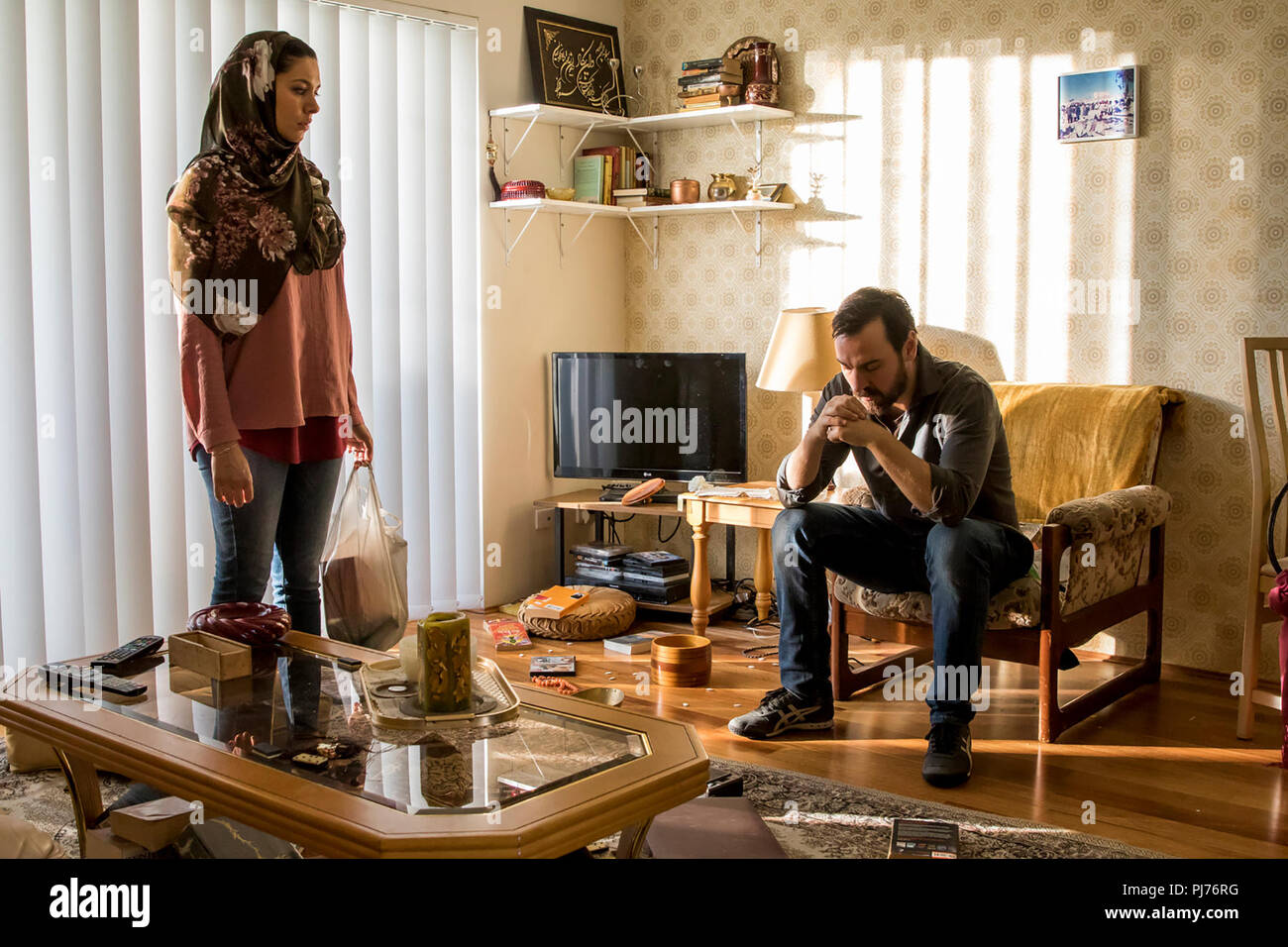 SAFE HARBOUR, from left Nicole Chamoun, Ewen Leslie, (Season 1, ep