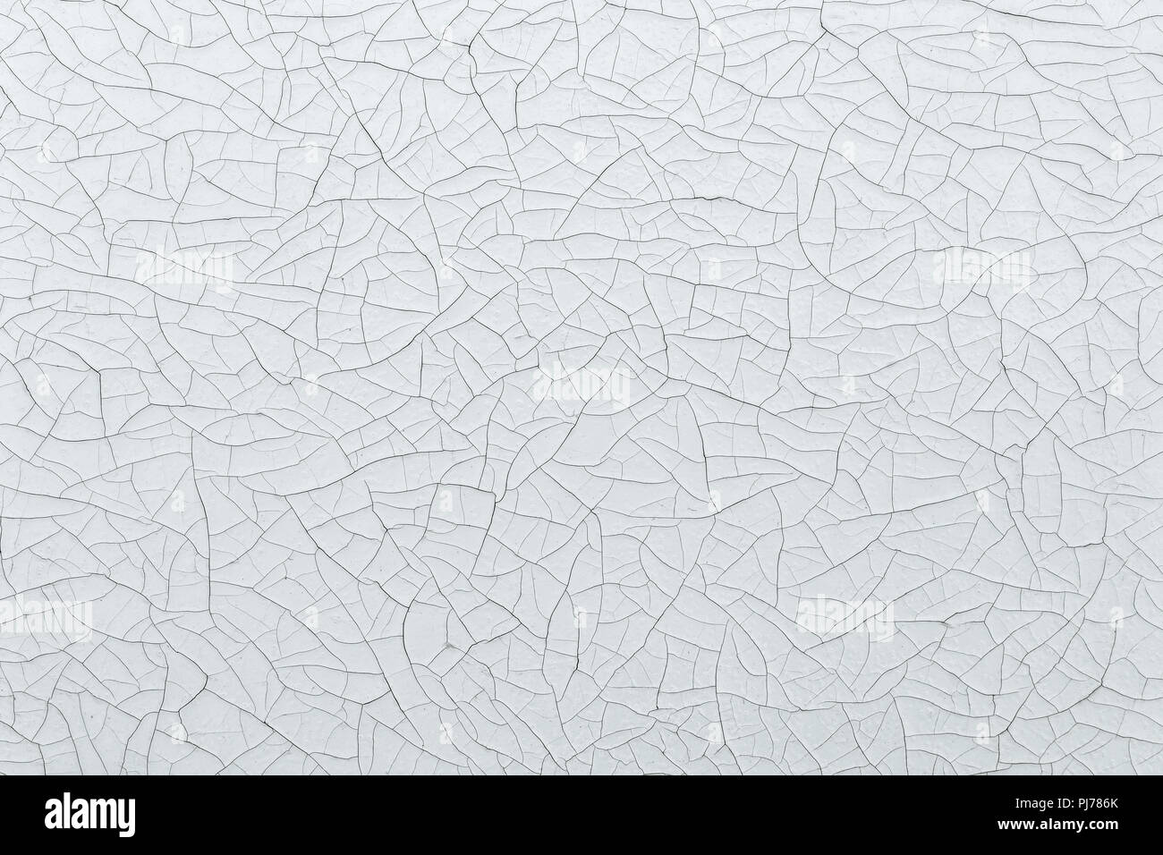 grunge textured background with old cracked white paint Stock Photo